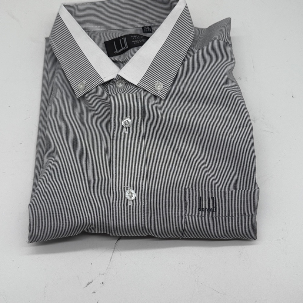 Dunhill and White Striped Shirt